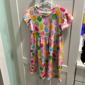Girls Lucky Charms dress